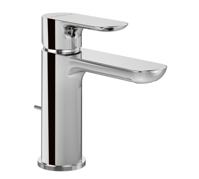 Villeroy&Boch O.Novo bateria umywalkowa z korkiem automatycznym chrom połysk TVW10400300061