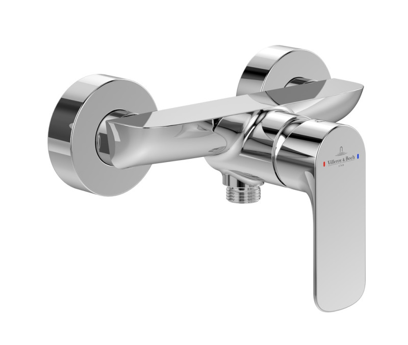 Villeroy&Boch O.Novo bateria prysznicowa ścienna chrom połysk TVS10400100061