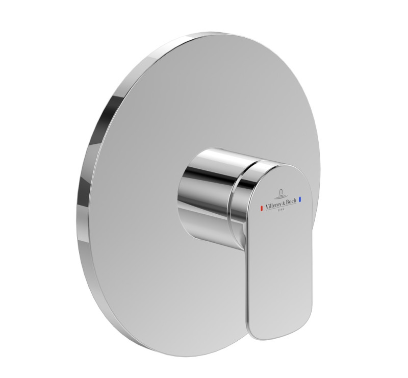 Villeroy&Boch O.Novo bateria prysznicowa podtynkowa chrom połysk TVS10435200061