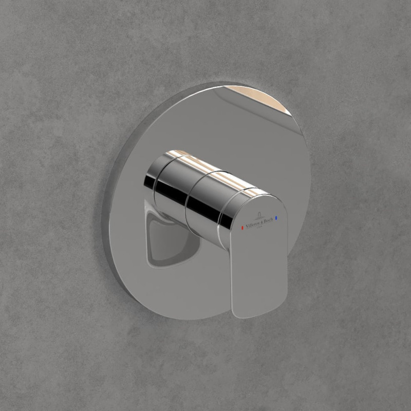 Villeroy&Boch O.Novo bateria prysznicowa podtynkowa chrom połysk TVS10435200061