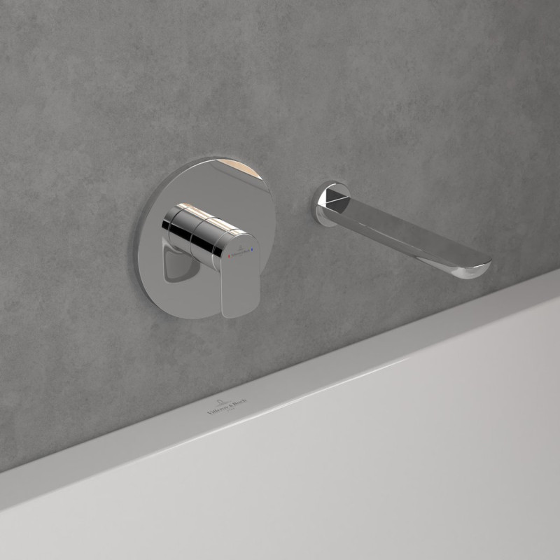 Villeroy&Boch O.Novo bateria prysznicowa podtynkowa chrom połysk TVS10435200061