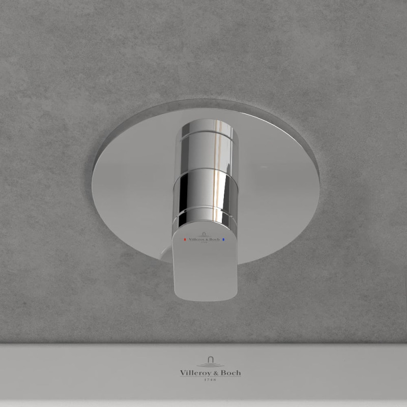 Villeroy&Boch O.Novo bateria prysznicowa podtynkowa chrom połysk TVS10435200061