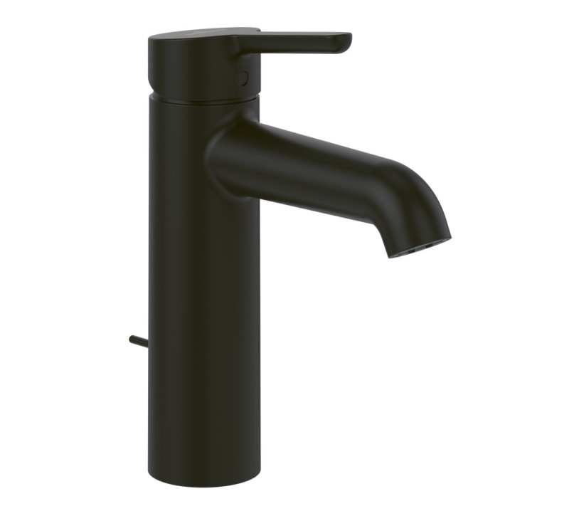 Villeroy&Boch Skyla bateria umywalkowa z korkiem automatycznym czarny mat TVW116005000K5