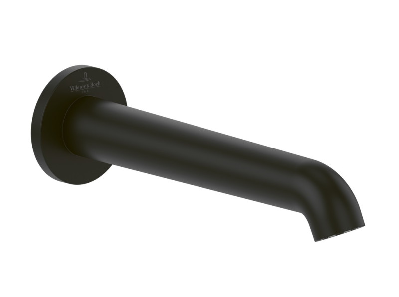 Villeroy&Boch Skyla wylewka wannowa czarny mat TVT116001000K5