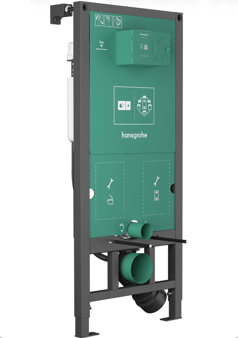 Hansgrohe iFrame stelaż podtynkowy do wc + wsporniki 115cm 01022180 - BF25