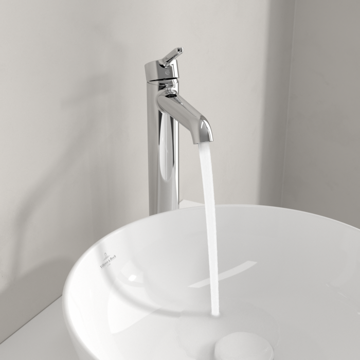 Villeroy&Boch Skyla bateria umywalkowa wysoka bez korka chrom połysk TVW11600300061