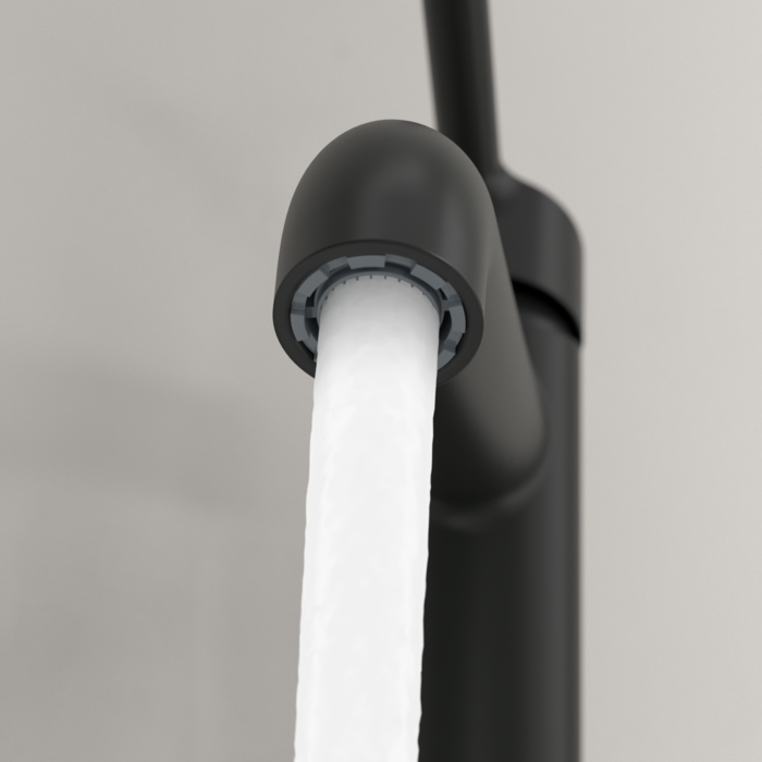 Villeroy&Boch Skyla bateria umywalkowa wysoka bez korka czarny mat TVW116003000K5