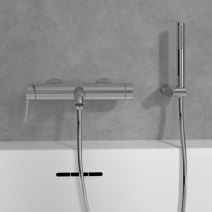 Villeroy&Boch Skyla bateria wannowa ścienna chrom połysk TVS11600300061