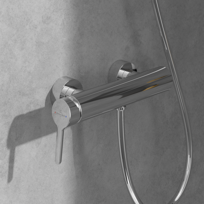 Villeroy&Boch Skyla bateria prysznicowa ścienna chrom połysk TVS11600400061