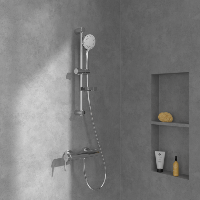 Villeroy&Boch Skyla bateria prysznicowa ścienna chrom połysk TVS11600400061