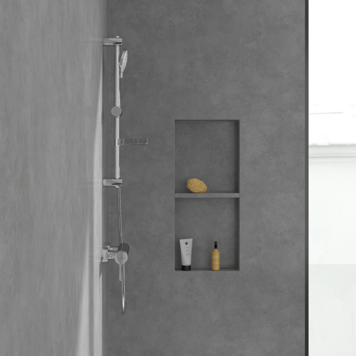 Villeroy&Boch Skyla bateria prysznicowa ścienna chrom połysk TVS11600400061