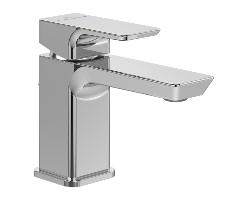 Villeroy&Boch Subway 3.0 bateria umywalkowa z korkiem automatycznym chrom połysk TVW11200100061