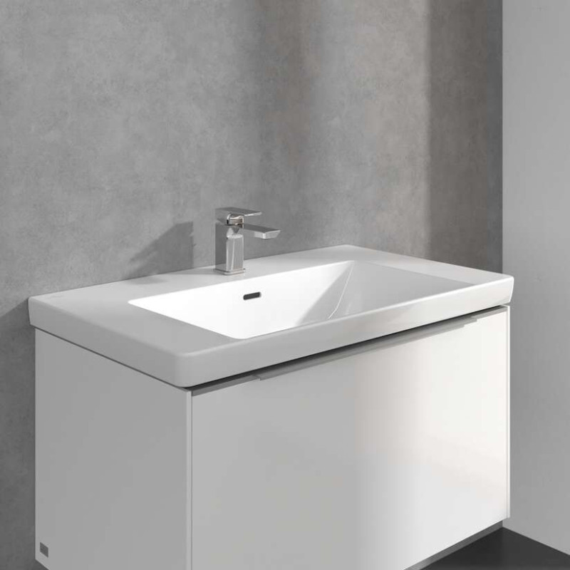 Villeroy&Boch Subway 3.0 bateria umywalkowa z korkiem automatycznym chrom połysk TVW11200100061