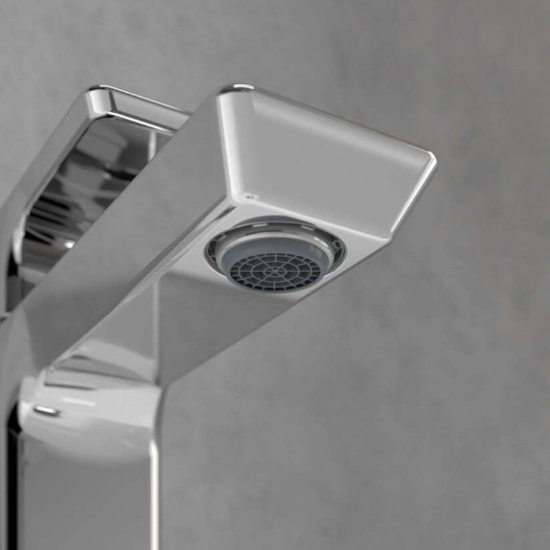 Villeroy&Boch Subway 3.0 bateria umywalkowa z korkiem automatycznym chrom połysk TVW11200100061