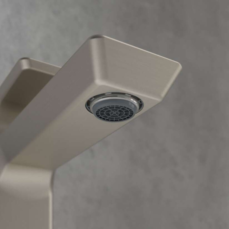 Villeroy&Boch Subway 3.0 bateria umywalkowa bez korka nikiel szczotkowany TVW11200300064