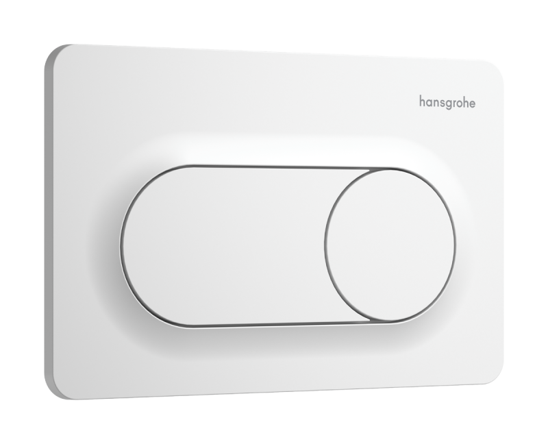 Hansgrohe iFrame Original S przycisk spłukujący WC biały matowy 66002700