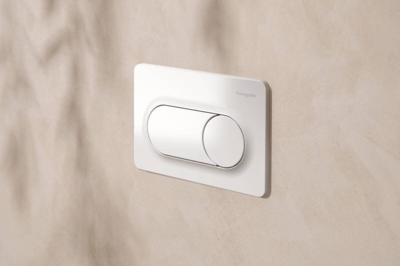 Hansgrohe iFrame Original S przycisk spłukujący WC biały połysk 66002450