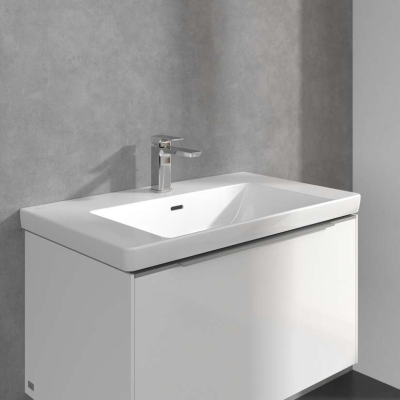 Villeroy&Boch Subway 3.0 bateria umywalkowa z korkiem automatycznym chrom połysk TVW11200200061