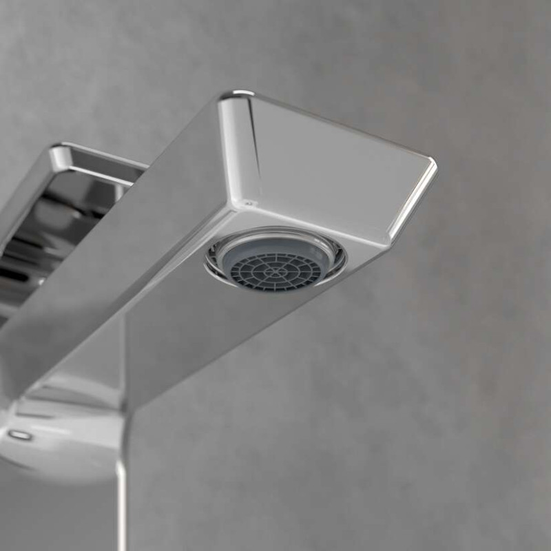 Villeroy&Boch Subway 3.0 bateria umywalkowa z korkiem automatycznym chrom połysk TVW11200200061