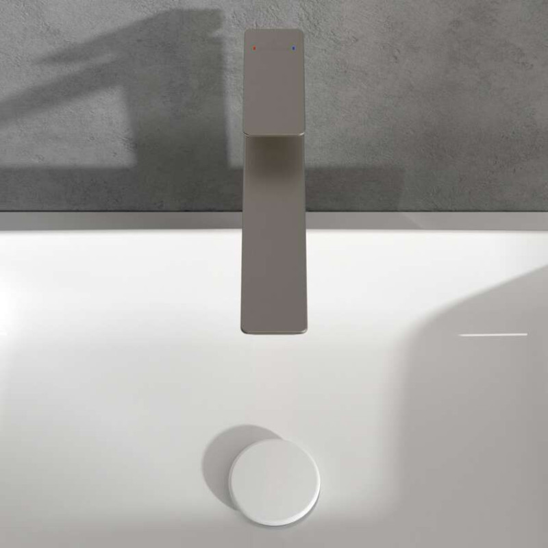 Villeroy&Boch Subway 3.0 bateria umywalkowa wysoka nikiel szczotkowany TVW11200400064