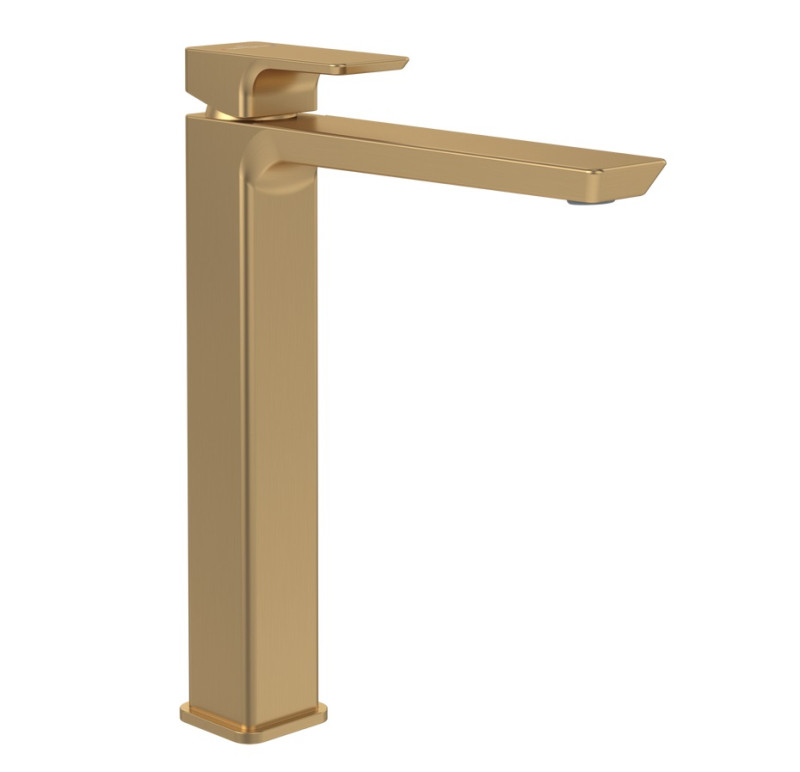 Villeroy&Boch Subway 3.0 bateria umywalkowa wysoka złoty szczotkowany TVW11200400076