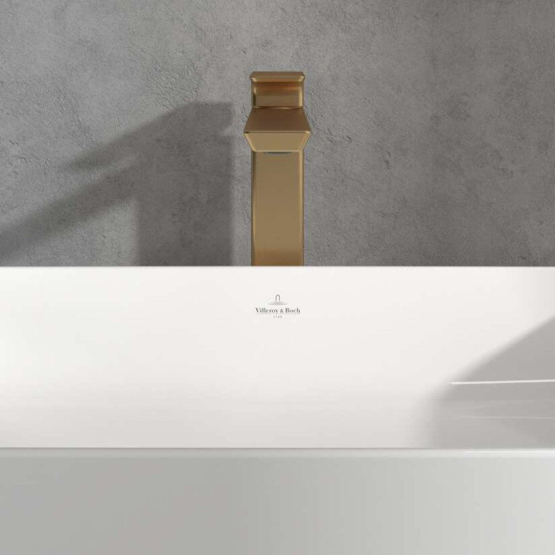 Villeroy&Boch Subway 3.0 bateria umywalkowa wysoka złoty szczotkowany TVW11200400076