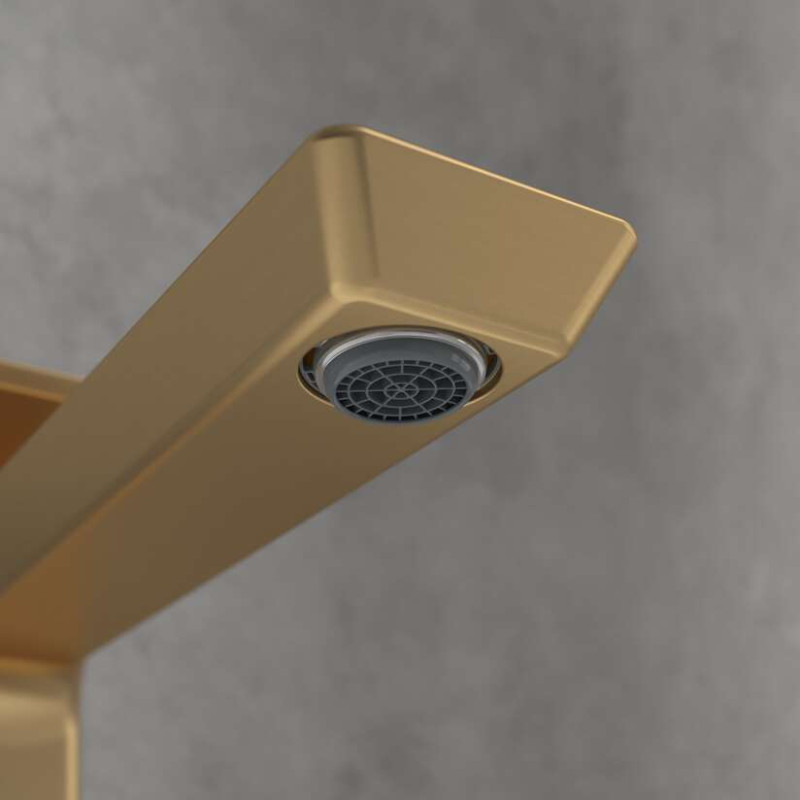 Villeroy&Boch Subway 3.0 bateria umywalkowa wysoka złoty szczotkowany TVW11200400076