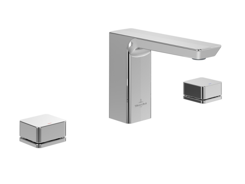 Villeroy&Boch Subway 3.0 bateria umywalkowa trzyotworowa chrom połysk TVW11200500061