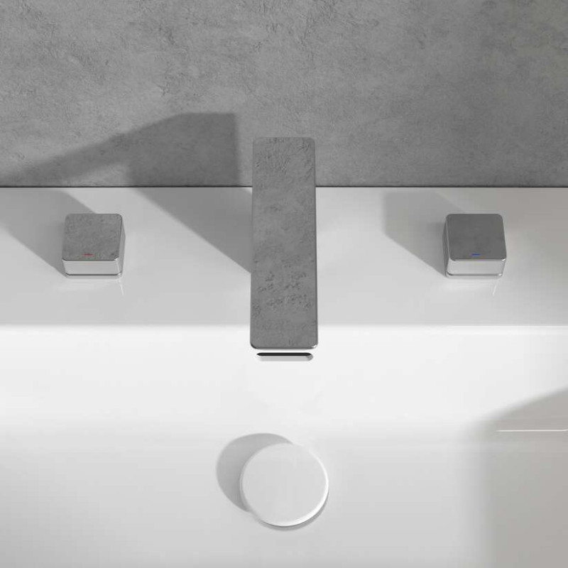 Villeroy&Boch Subway 3.0 bateria umywalkowa trzyotworowa chrom połysk TVW11200500061