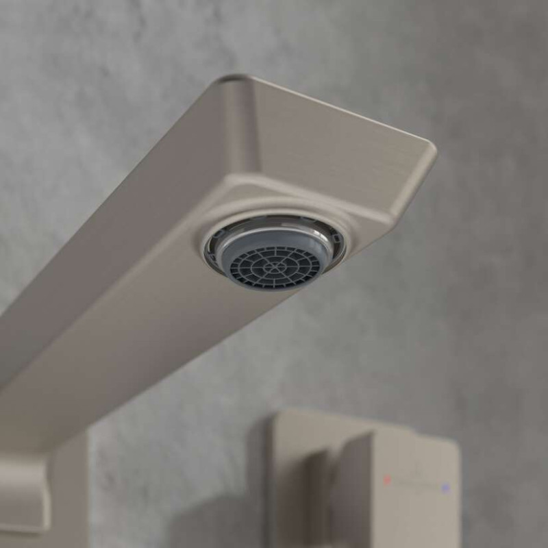 Villeroy&Boch Subway 3.0 bateria umywalkowa podtynkowa nikiel szczotkowany TVW11200700064