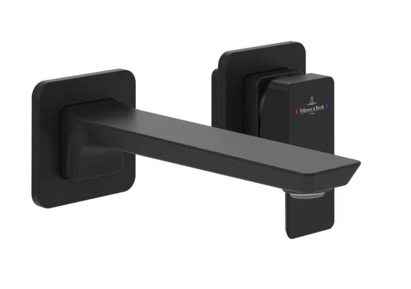 Villeroy&Boch Subway 3.0 bateria umywalkowa podtynkowa czarny matowy TVW112007000K5