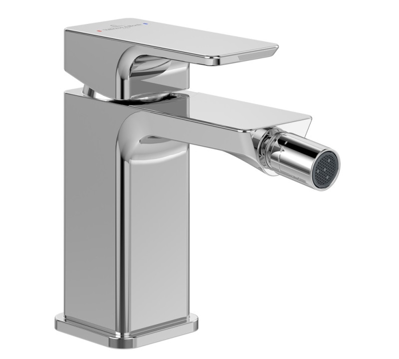 Villeroy&Boch Subway 3.0 bateria bidetowa z korkiem automatycznym chrom połysk TVB11200100061