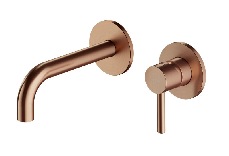 Omnires Y element natynkowy baterii umywalkowej podtynkowej miedź szczotkowana Y1215HROCPB