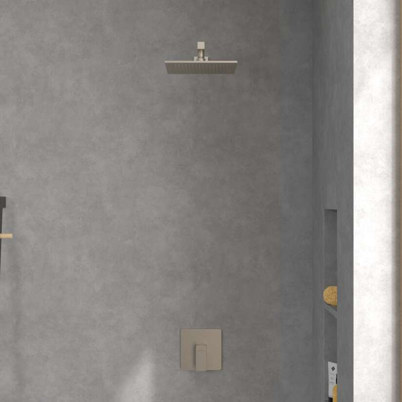 Villeroy&Boch Subway 3.0 bateria prysznicowa podtynkowa nikiel szczotkowany TVS11200200064