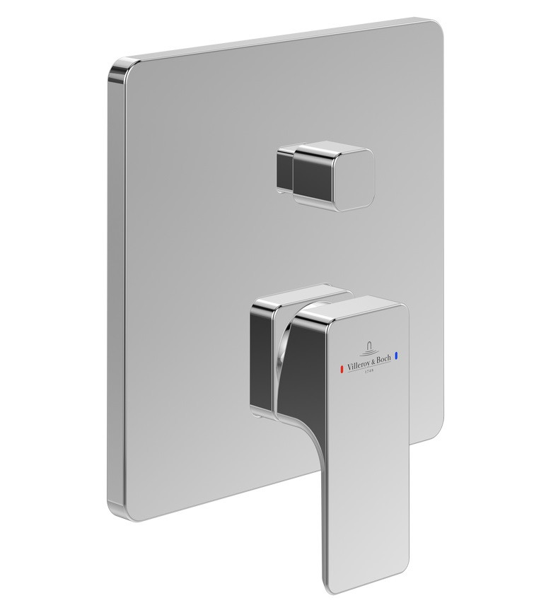 Villeroy&Boch Subway 3.0 bateria wannowo-prysznicowa podtynkowa chrom połysk TVS11200300061