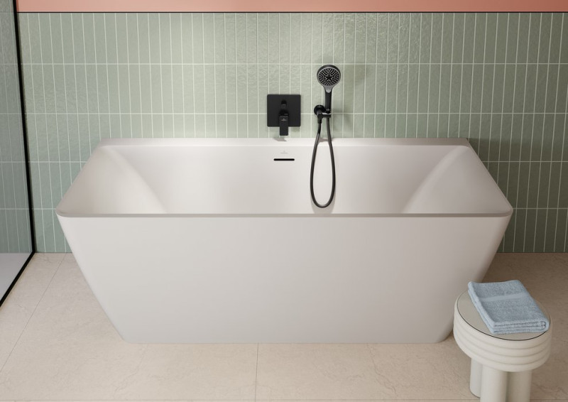 Villeroy&Boch Subway 3.0 bateria wannowo-prysznicowa podtynkowa czarny matowy TVS112003000K5