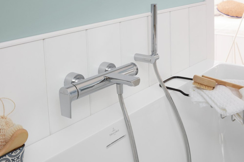 Villeroy&Boch Verve Showers słuchawka prysznicowa okrągła chrom połysk TVS10900600061