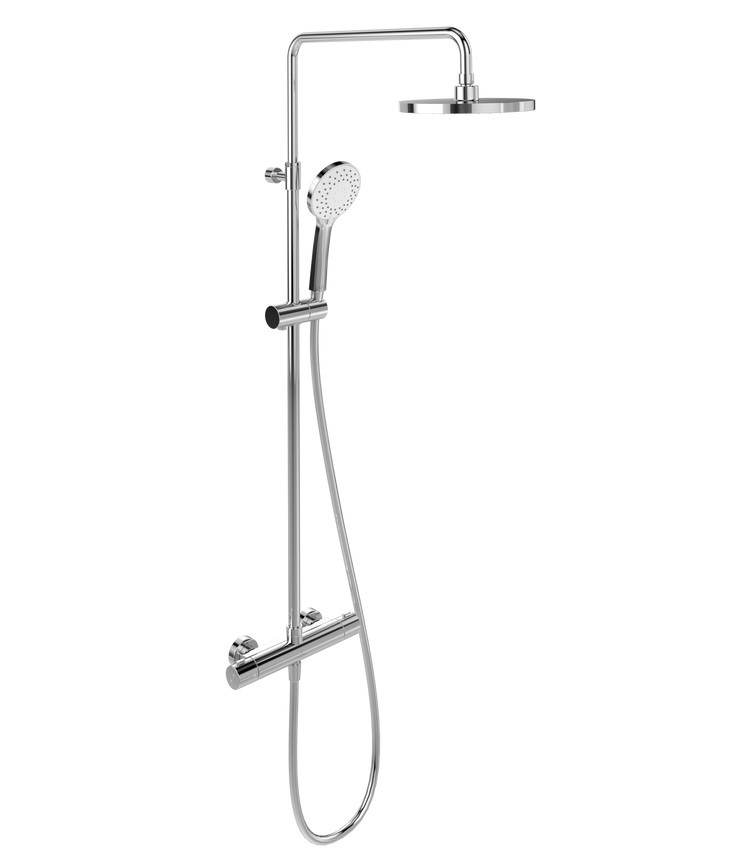 Villeroy&Boch Universal Showers termostatyczny zestaw prysznicowy z deszczownicą chrom połysk TVS10900200061