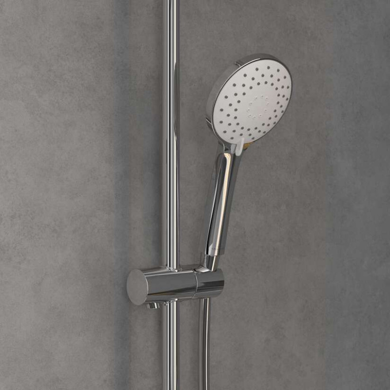 Villeroy&Boch Universal Showers termostatyczny zestaw prysznicowy z deszczownicą chrom połysk TVS10900200061