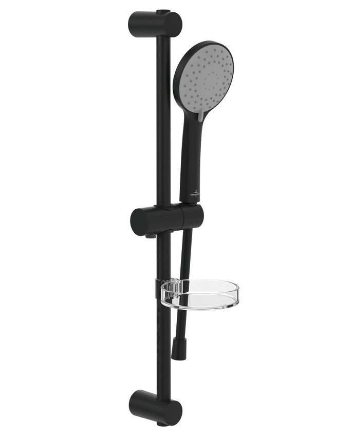 Villeroy&Boch Universal Showers zestaw prysznicowy 0,6 m czarny matowy TVS109004000K5