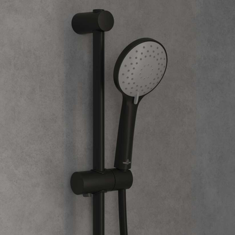 Villeroy&Boch Universal Showers słuchawka prysznicowa 3-funkcyjna czarny matowy TVS109003000K5