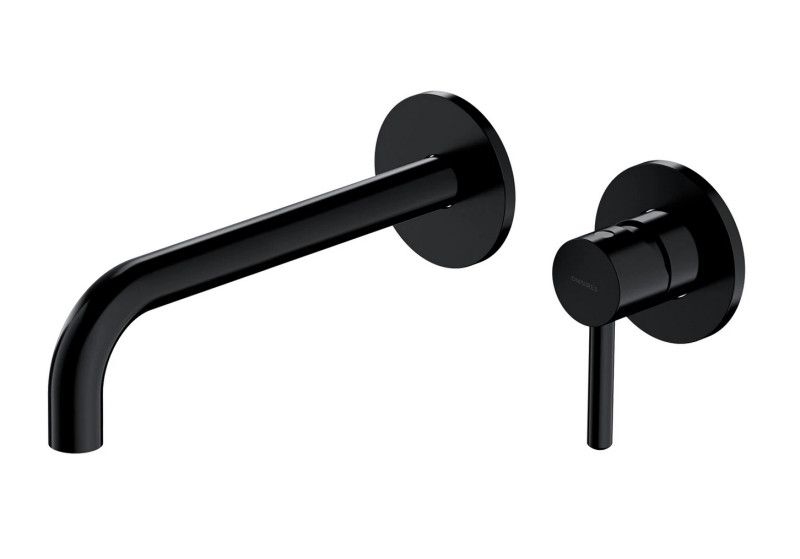 Omnires Y element zewnętrzny bateria umywalkowa podtynkowa 21,5 cm black czarny Y1215HLROBL