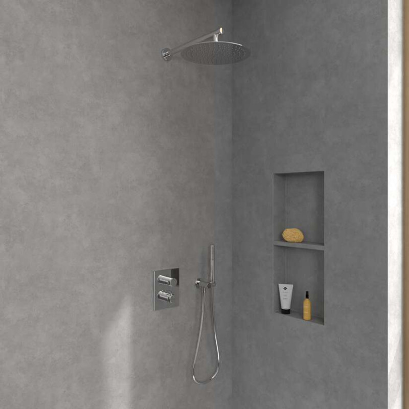 Villeroy&Boch Universal Showers deszczownica głowica prysznicowa okrągła 30x30 chrom połysk TVC00040130061