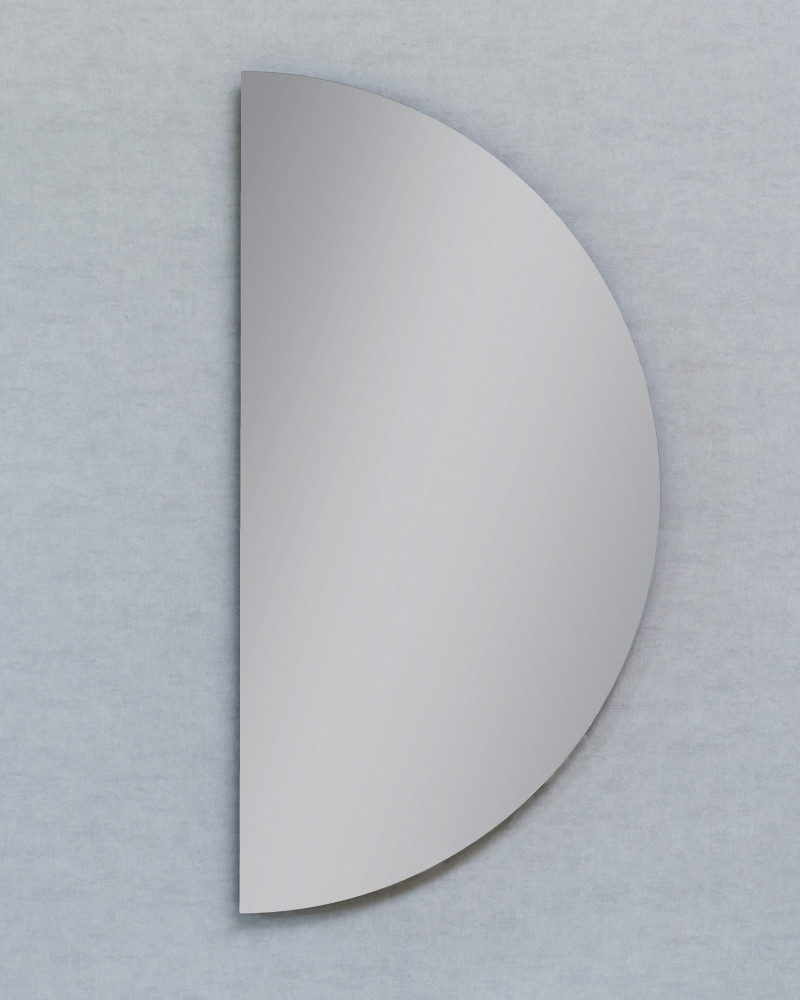 Kraft DEMI Lustro półokrągłe półkole 70x140 cm podświetlane ambiente barwa neutralna 4000K LED COB 15.47.24.70x140