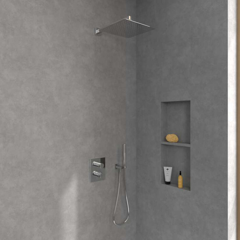 Villeroy&Boch Universal Showers deszczownica głowica prysznicowa kwadratowa 30x30 chrom połysk TVC00040230061