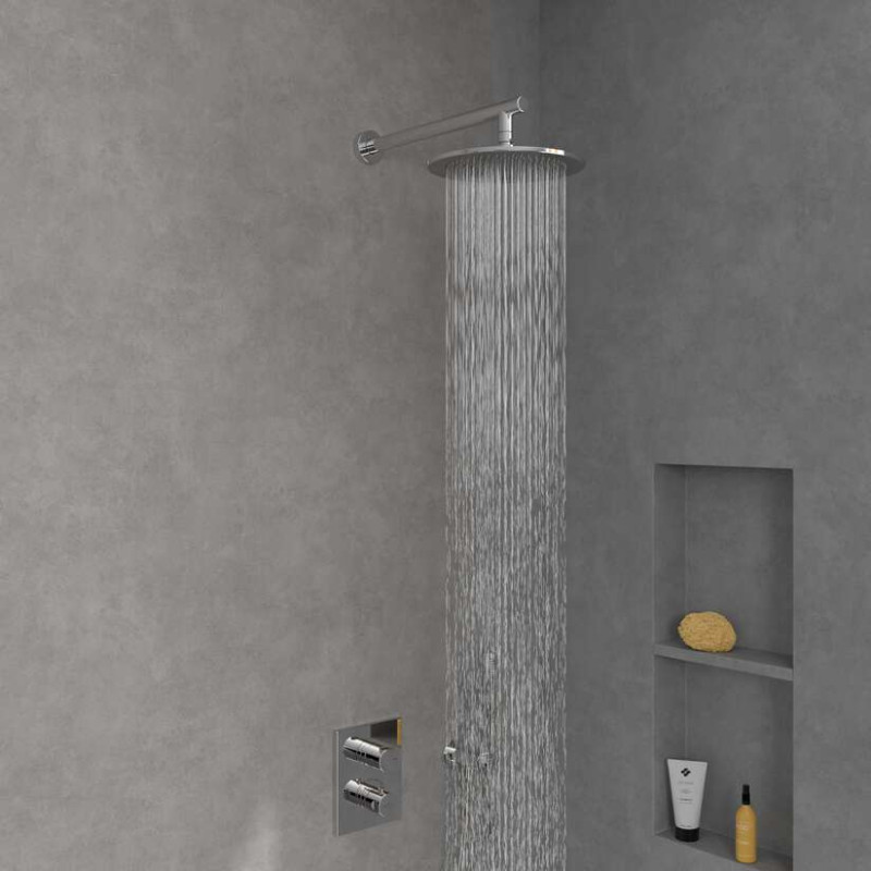 Villeroy&Boch Universal Showers deszczownica głowica prysznicowa okrągła 25x25 chrom połysk TVC00000100061