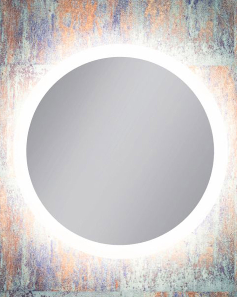 Kraft ATUM Lustro okrągłe fi 50 cm z podświetleniem LED barwa neutralna 4000K LED COB 15.02.24.50