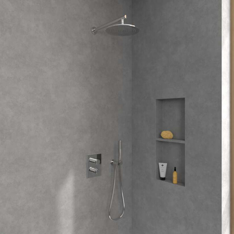 Villeroy&Boch Universal Showers deszczownica głowica prysznicowa okrągła 35x35 chrom połysk TVC00000300061