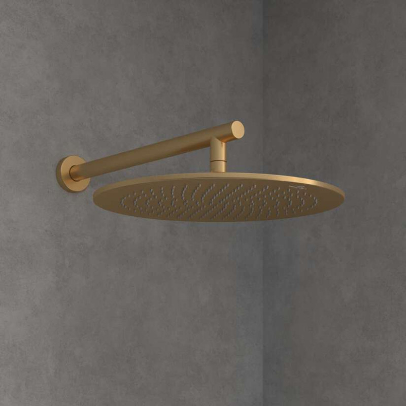Villeroy&Boch Universal Showers deszczownica głowica prysznicowa okrągła 35x35 złoty szczotkowany TVC00000300076