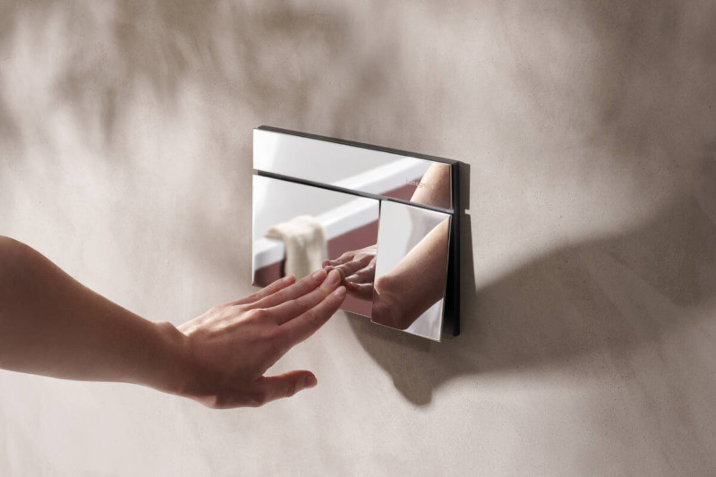 Hansgrohe iFrame Element E przycisk spłukujący WC chrom połysk 66003000